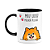 Caneca Dog - Meu Lulu Spitz, melhor pessoa! B-black - Imagem 1
