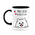 Caneca Dog - Meu Lulu Spitz, melhor pessoa! B-black - M2 - Imagem 1