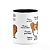 Caneca Dog - Meu Papillon, melhor pessoa! B-black - Imagem 3