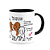 Caneca Dog - Meu Papillon, melhor pessoa! B-black - Imagem 2