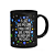 Caneca Proteção Olho grego - A luz que me guia - Preta - Imagem 2