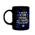 Caneca Proteção - Que eu me torne invisível - 325ml - Preta - Imagem 1