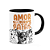 Caneca - Amor de quatro patas - Chihuahua - B-black - Imagem 2