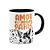 Caneca - Amor de quatro patas - Corgi - B-black - Imagem 2