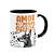 Caneca - Amor de quatro patas - Doberman - B-black - Imagem 2