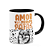 Caneca - Amor de quatro patas - Lulu Spitz - B-black - Imagem 2