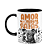 Caneca - Amor de quatro patas - Pitbull - B-black - Imagem 1