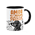 Caneca - Amor de quatro patas - Dachshund Salsicha - B-black - Imagem 2