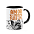 Caneca - Amor de quatro patas - Yorkshire - B-black - Imagem 2