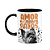 Caneca - Amor de quatro patas - Yorkshire - B-black - Imagem 1