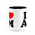 Caneca I Love AM - Amazonas - 325ml - B-black - Imagem 3