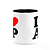 Caneca I Love AP - Amapá - 325ml - B-black - Imagem 3