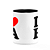 Caneca I Love BA - Bahia - 325ml - B-black - Imagem 3