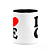 Caneca I Love CE - Ceará - 325ml - B-black - Imagem 3