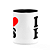 Caneca I Love ES - Espírito Santo - 325ml - B-black - Imagem 3