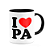 Caneca I Love PA - Pará - 325ml - B-black - Imagem 2