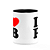 Caneca I Love PB - Paraíba - 325ml - B-black - Imagem 3