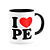 Caneca I Love PE - Pernambuco - 325ml - B-black - Imagem 2