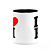 Caneca I Love PI - Piauí - 325ml - B-black - Imagem 3