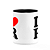 Caneca I Love PR - Paraná - 325ml - B-black - Imagem 3