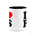 Caneca I Love RS - Rio de grande do sul - 325ml - B-black - Imagem 3