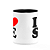 Caneca I Love SE - Sergipe - 325ml - B-black - Imagem 3