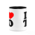 Caneca I Love TO - Tocantins - 325ml - B-black - Imagem 3