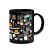 Caneca The Office Icons Moments - Preta (SALDO) - Imagem 2