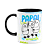 Caneca Flork Pais - Papai nós te amamos - B-black - Imagem 1