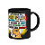 Caneca Divertida Capivara - Se fosse só matar um leão  Preta - Imagem 2