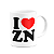 Caneca I love ZN - I love Zona norte - 325ml - Imagem 2