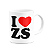 Caneca I love ZS - I love Zona sul - 325ml - Imagem 1