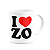 Caneca I love ZO - I love Zona Oeste - 325ml - Imagem 2