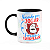 Caneca Flork Gamer - Nascido pra jogar Video Game - B-black - Imagem 1