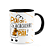 Caneca Flork Pais - Pai de cachorro, também é pai - B-black - Imagem 2