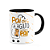 Caneca Flork Pais - Pai de gato, também é pai - B-black - Imagem 2