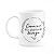 Caneca Motivação - Comece o dia plantando leveza - Imagem 1