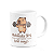 Caneca Divertida Capivaras  - Motivada sim, mas com sono - Imagem 2