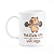 Caneca Divertida Capivaras  - Motivada sim, mas com sono - Imagem 1