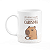 Caneca Divertida Capivaras  - Só observando - 325ml - Imagem 1
