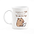 Caneca Divertida Capivaras - Trabalhando? - Imagem 1