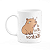 Caneca Divertida Capivaras - Tô indo, mas sem vontade! - Imagem 1