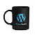 Caneca Dev Programador - WordPress - 325ml Preta - Imagem 1