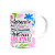 Caneca da Professora - Vive para educar - Branca M1 - Imagem 2