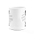 Caneca religiosa - Deus sabe o tempo certo - branca - Imagem 3