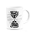 Caneca religiosa - Deus sabe o tempo certo - branca - Imagem 2