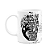 Caneca Religiosa Palavra - Seja forte e corajoso - Imagem 1