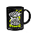 Caneca Religiosa Palavra - Porque ele vive - Preta - Imagem 2