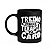 Caneca Fitness Academia - Treino pq terapira tá caro - Preta - Imagem 1