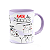 Caneca Flork Irmãos - Amor de irmãs - M1 B-lilac lilás - Imagem 2